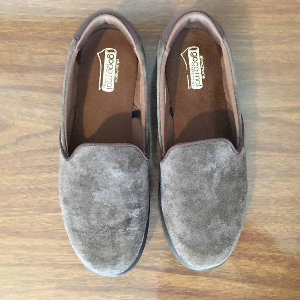 Skechers Women's Slide-On Athletic Shoes - brown, size 7.5